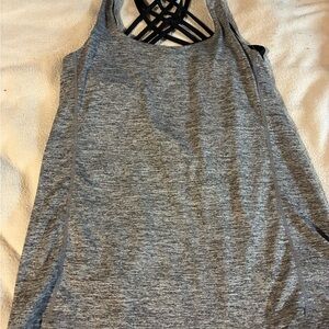 Gray Women's Strappy Tank Top